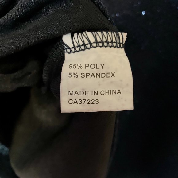 ⭐️2/$20⭐️ Sparkly sleeveless top, navy blue, perfect for any occasion, XL - Picture 6 of 7